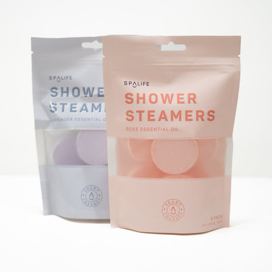 shower steamer, rose, lavender