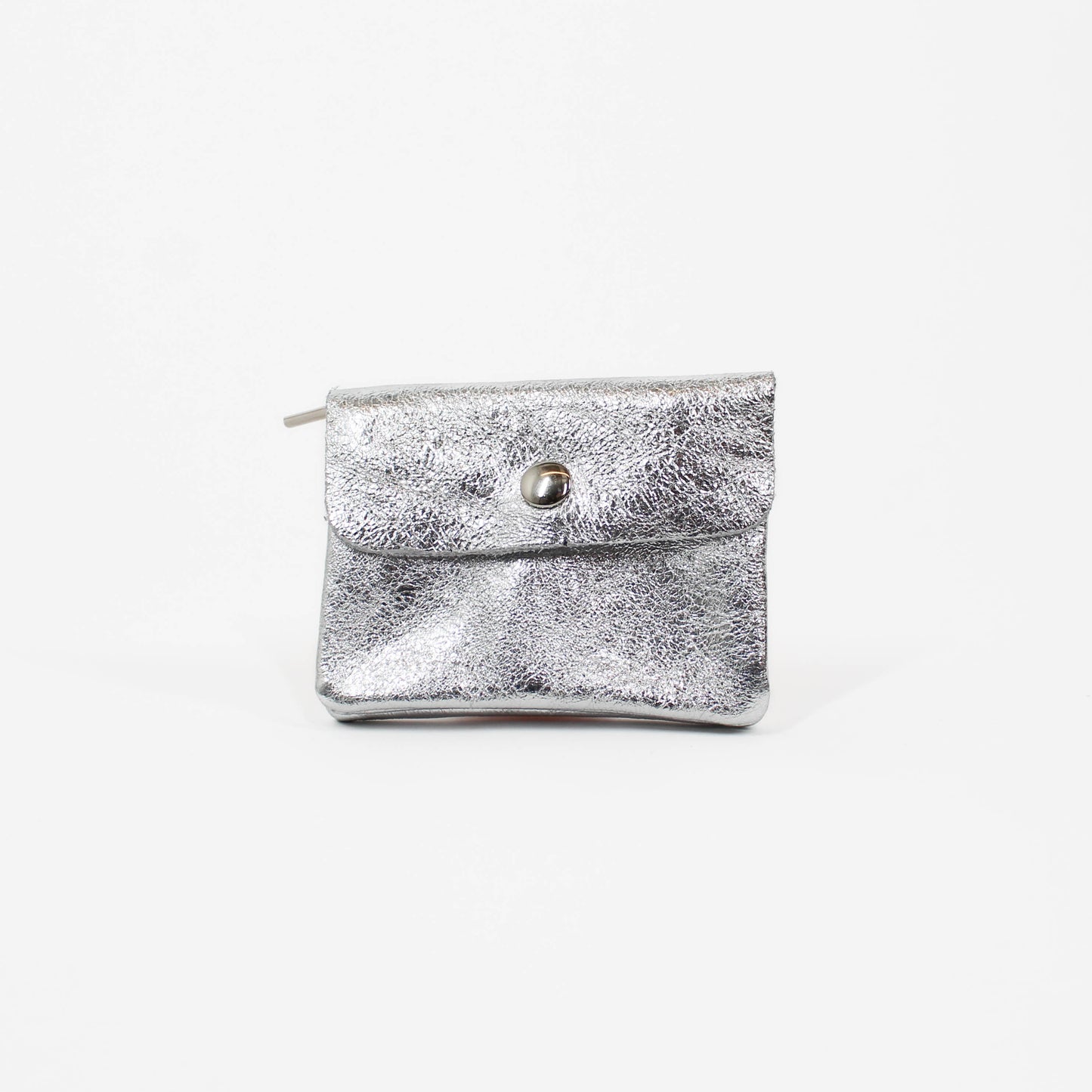 Silver Genuine Leather Wallet