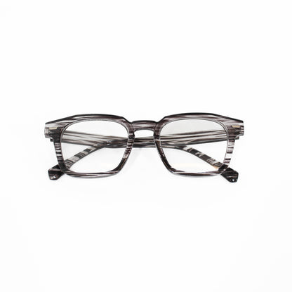 clear frame square blue light glasses