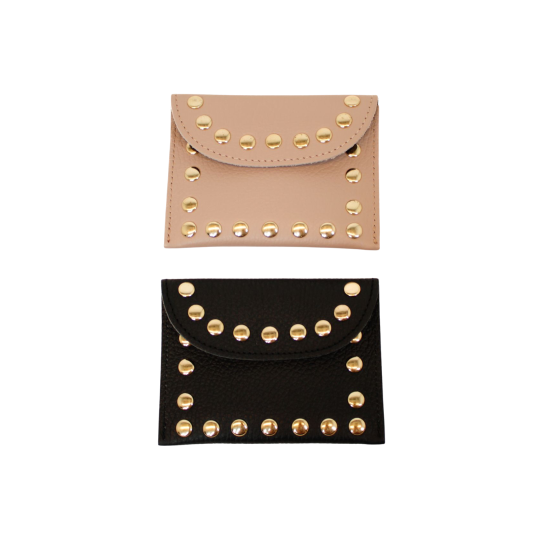 Studded Card Holders 