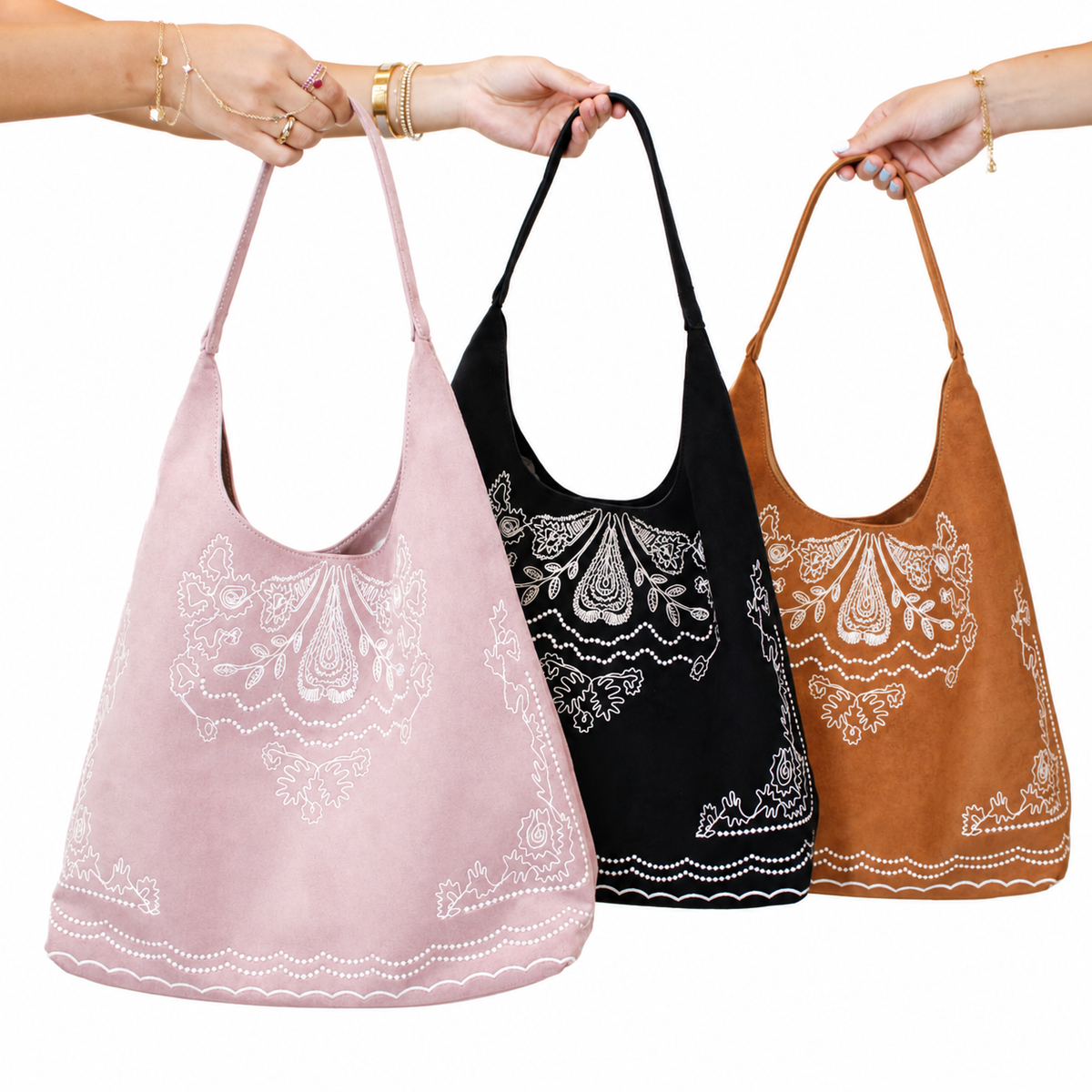 Suede Totes