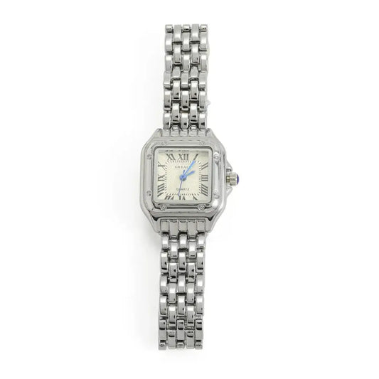 Sutton Luxe Watch silver on white background