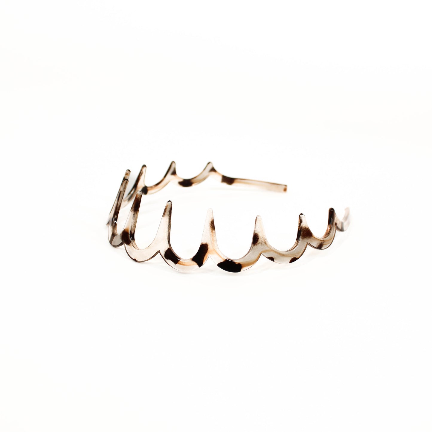 Tortoise Wave Tooth Headband