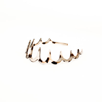 Tortoise Wave Tooth Headband