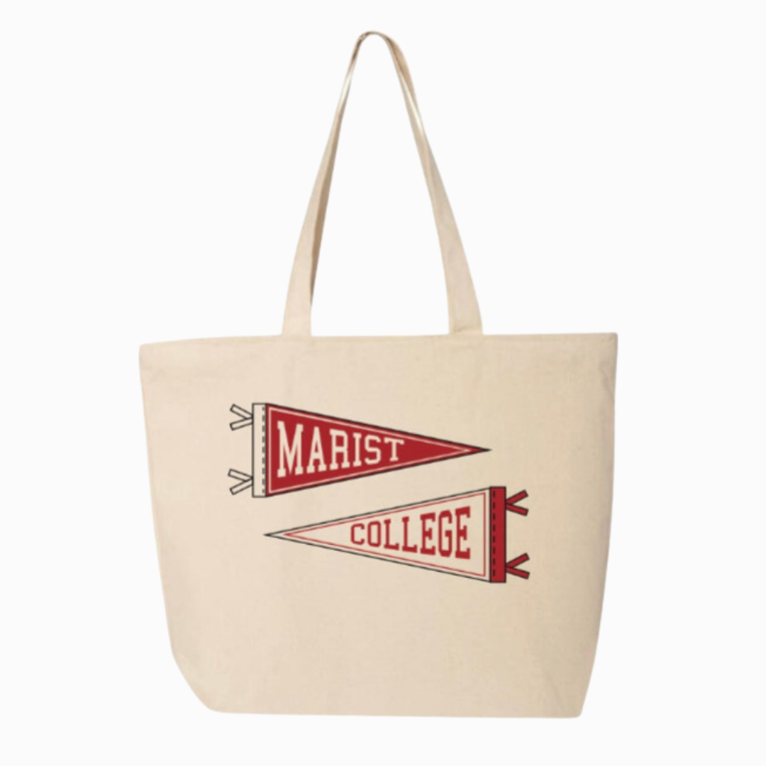 Marist College Pennant Tote Bag