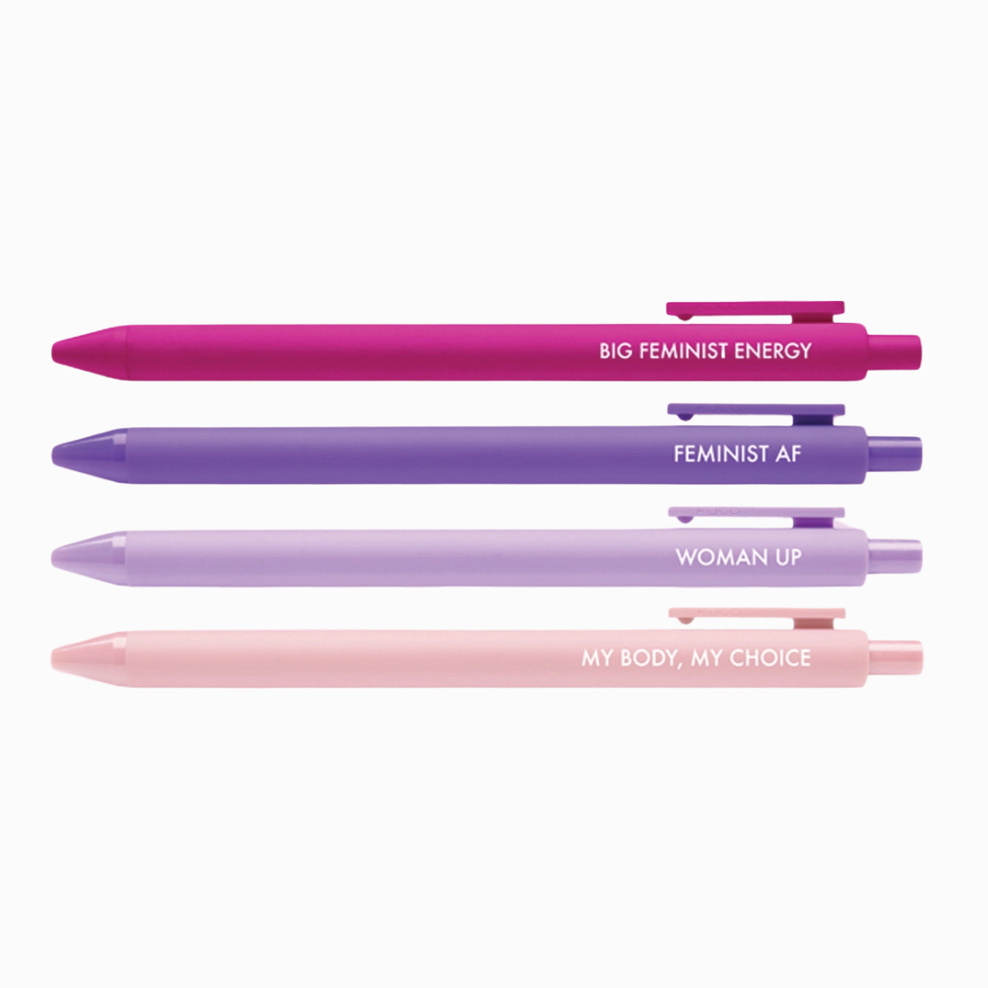 Feminist Gel Pen Set