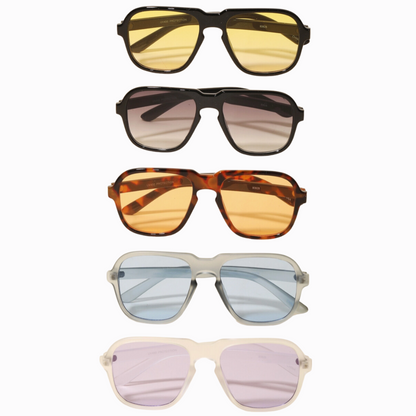 Large Square Acetate Sunglasses