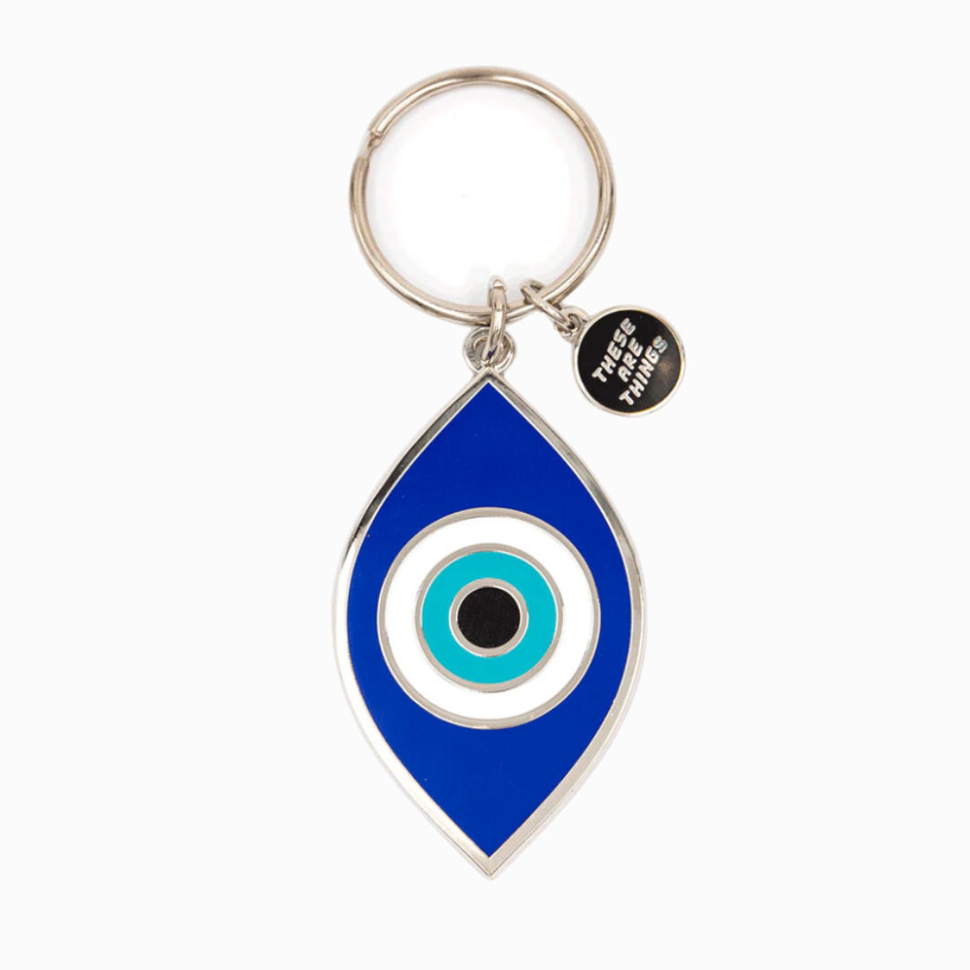 Evil eye keychain