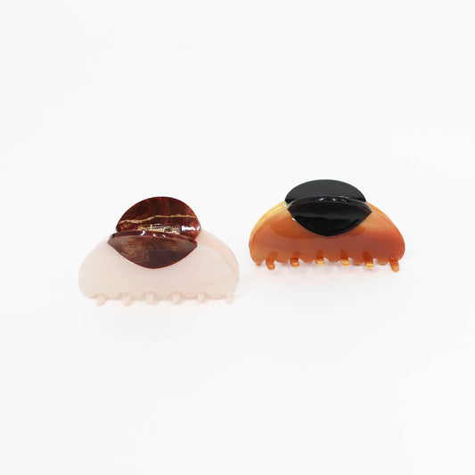 Wood Print Hair Clip