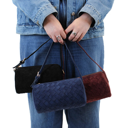 Woven Mini Shoulder Bag