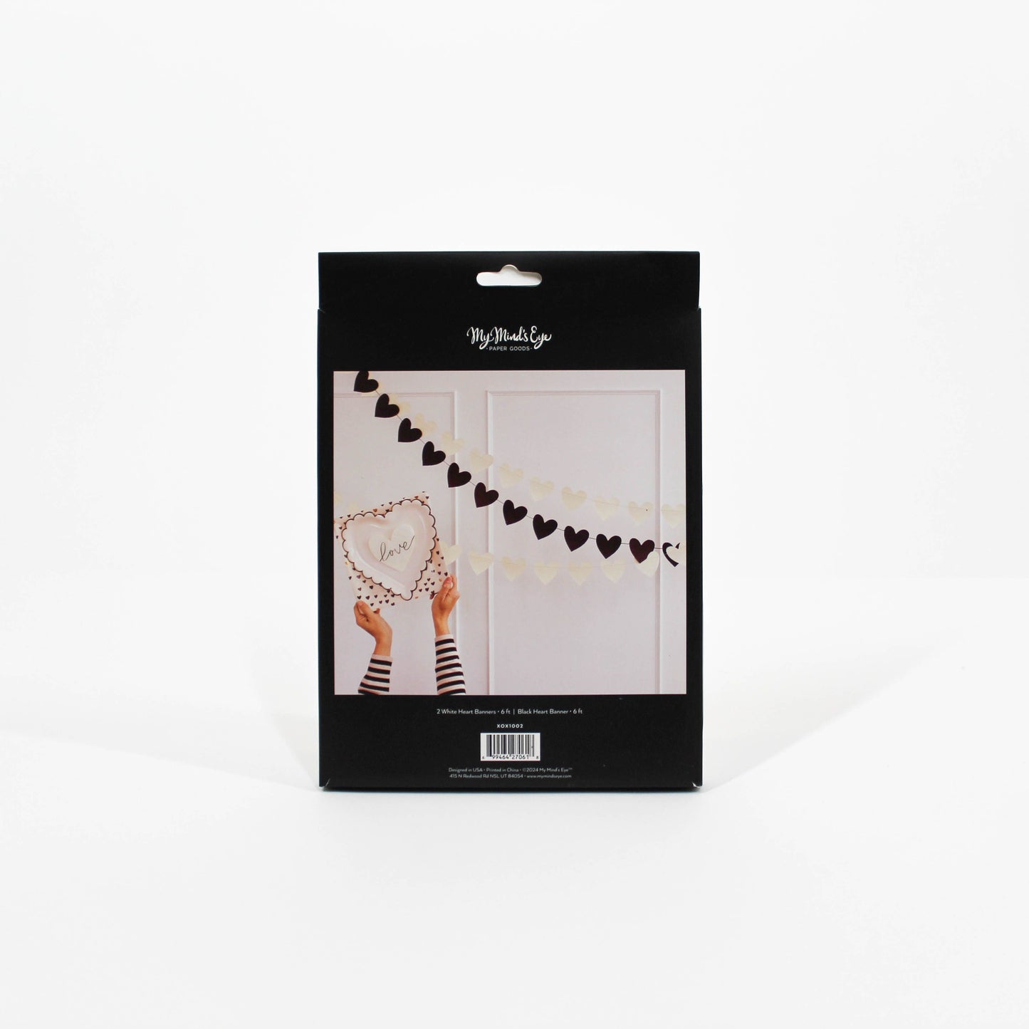 Glitter Heart Banner