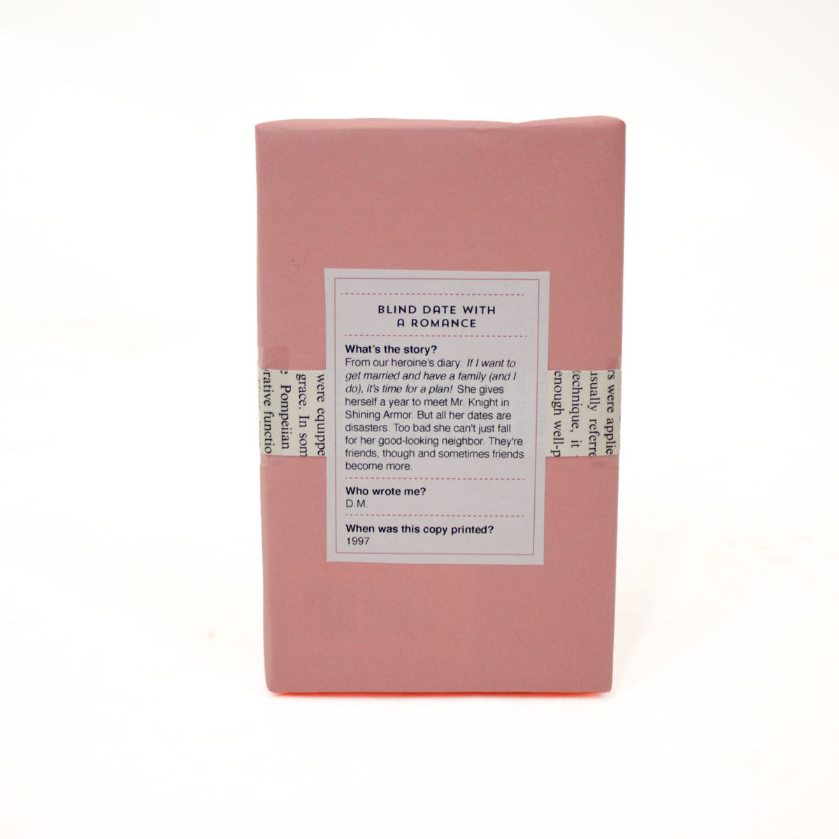 Blind Date with a Romance Book