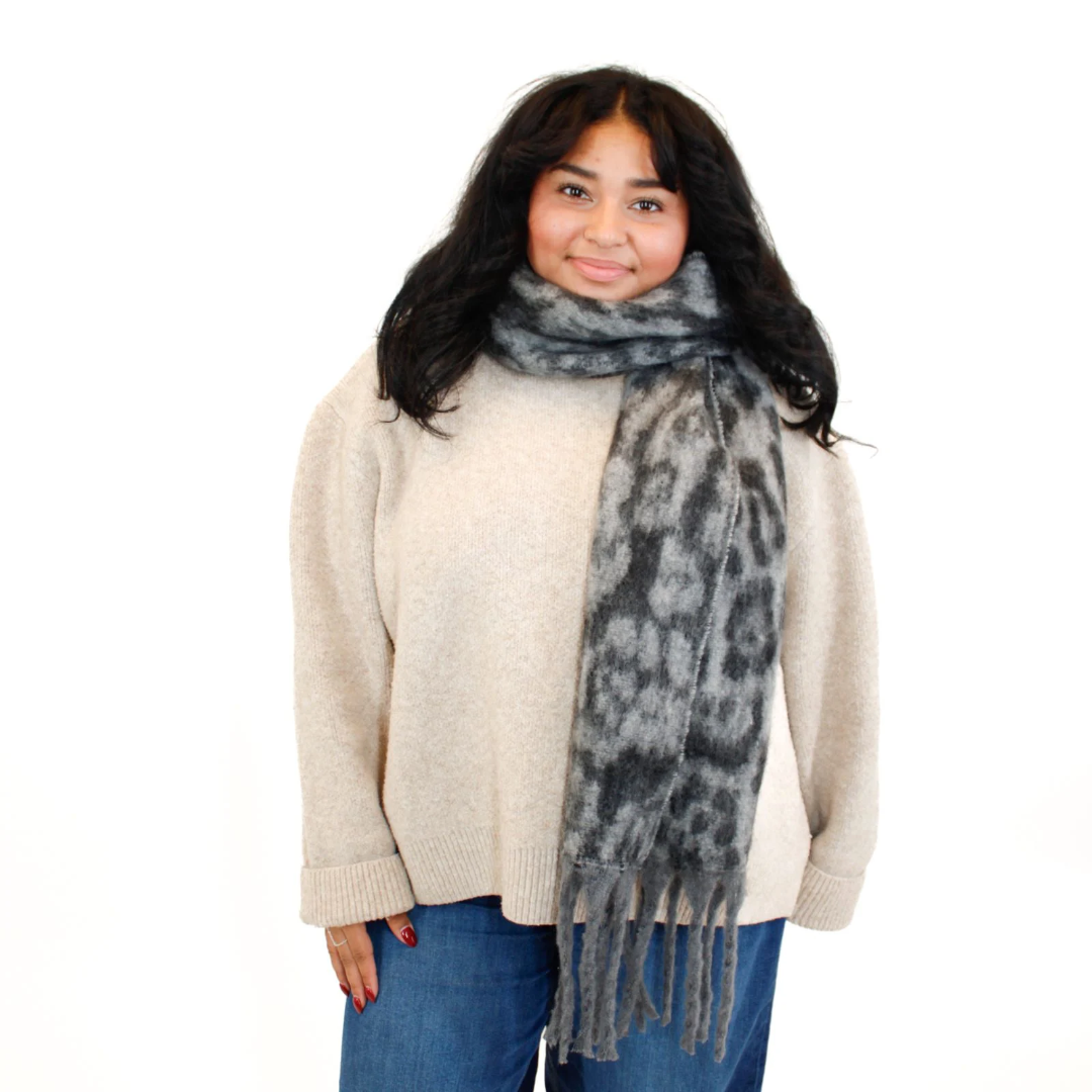 black scarf