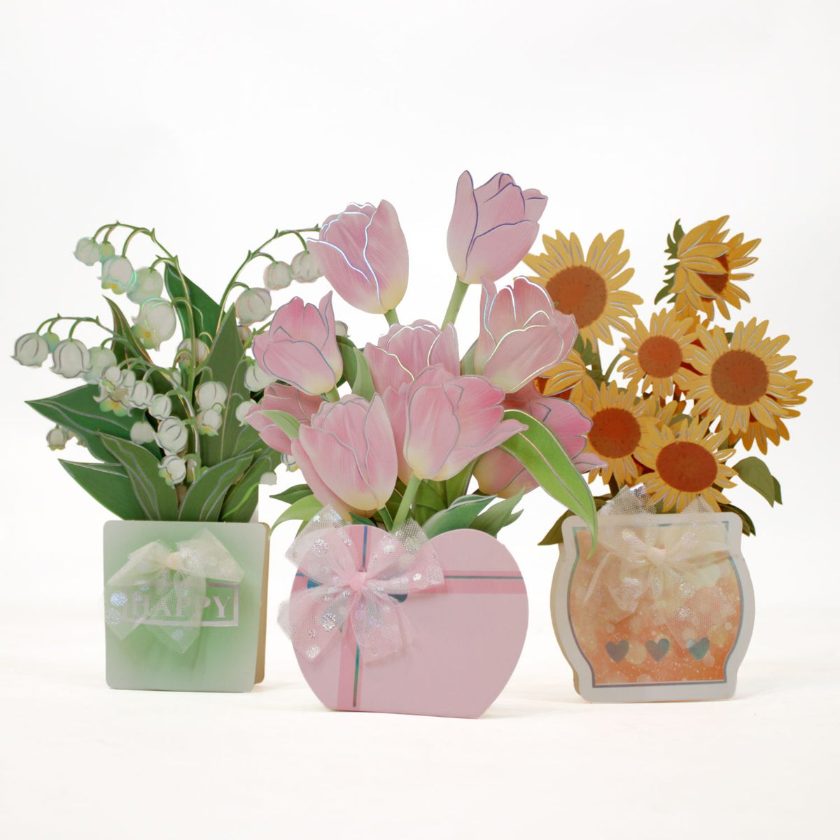 3D Bouquet Folding Card