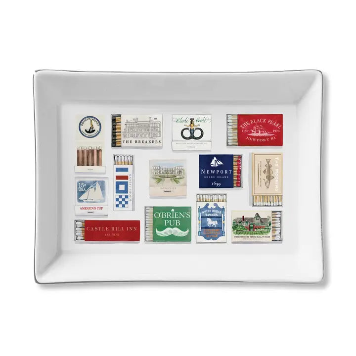 Matches Ceramic Trays
