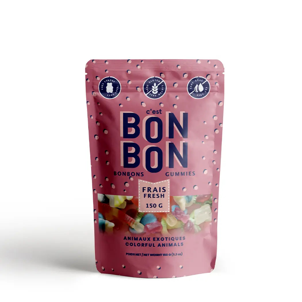 La boîte à bonbons Gummies