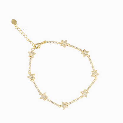 gold star bracelet