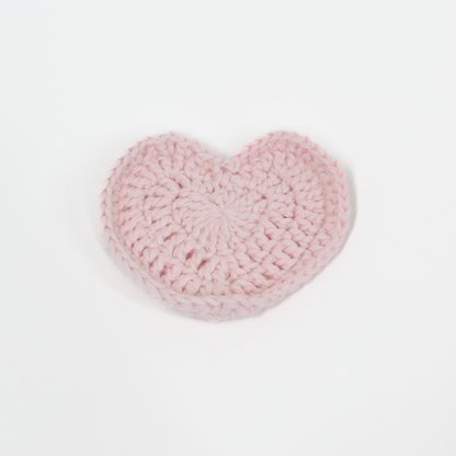 pixi heart coaster pink