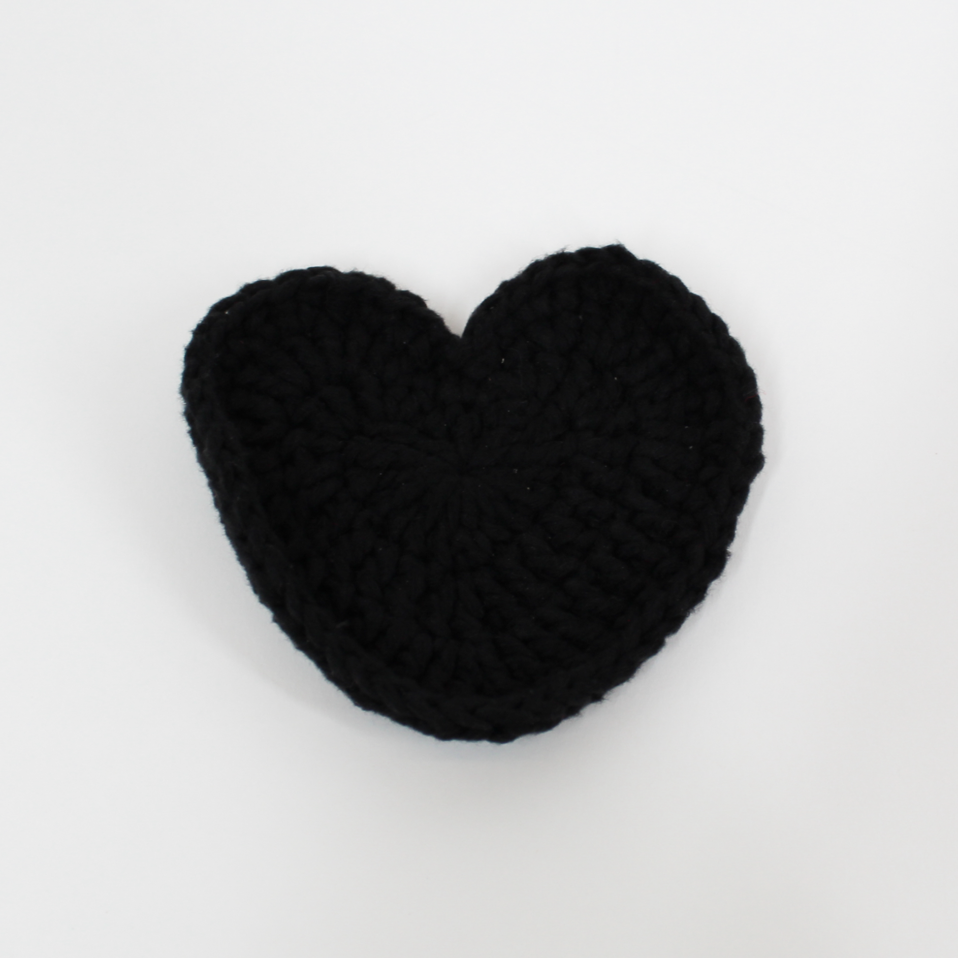 pixi heart coaster black