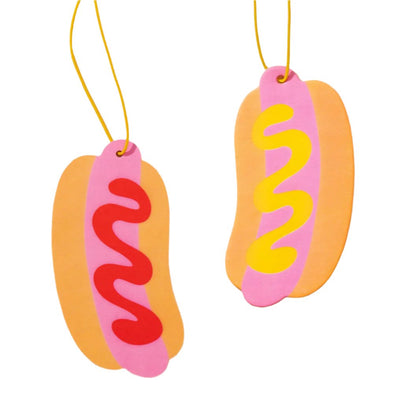 hot dog car air freshener