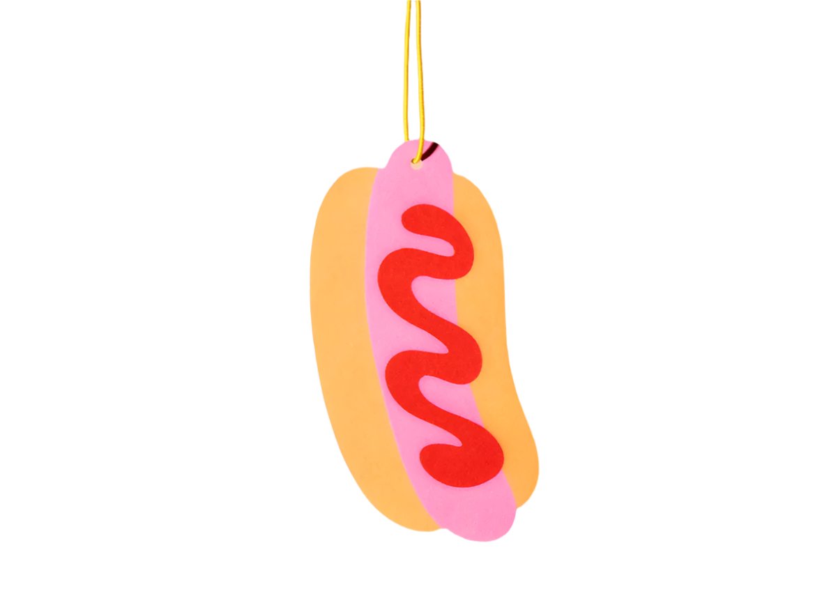 hot dog car air freshener