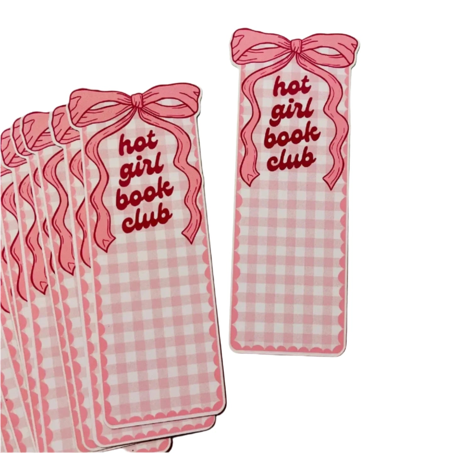 hot girl book club bookmark