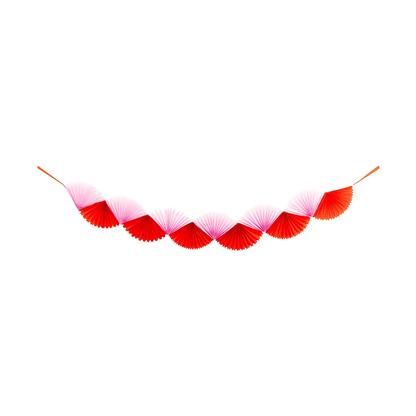 Pink and Red Double Banner
