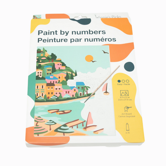 Paint By Numbers Kit- Under the Italian Sun