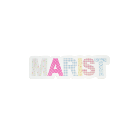 marist patchwork sticker
