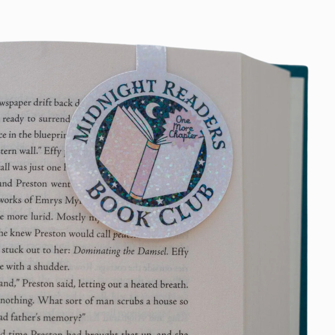 Midnight Reader Magnetic Bookmark