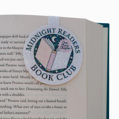 Midnight Reader Magnetic Bookmark