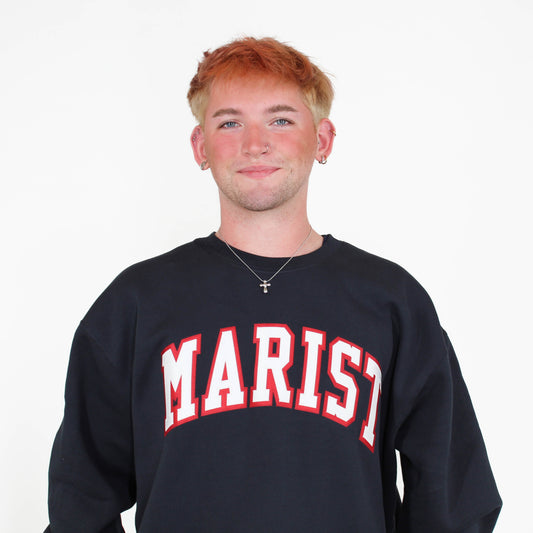 Marist Navy Crewneck