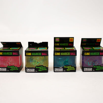 Glitter Squishy Cube