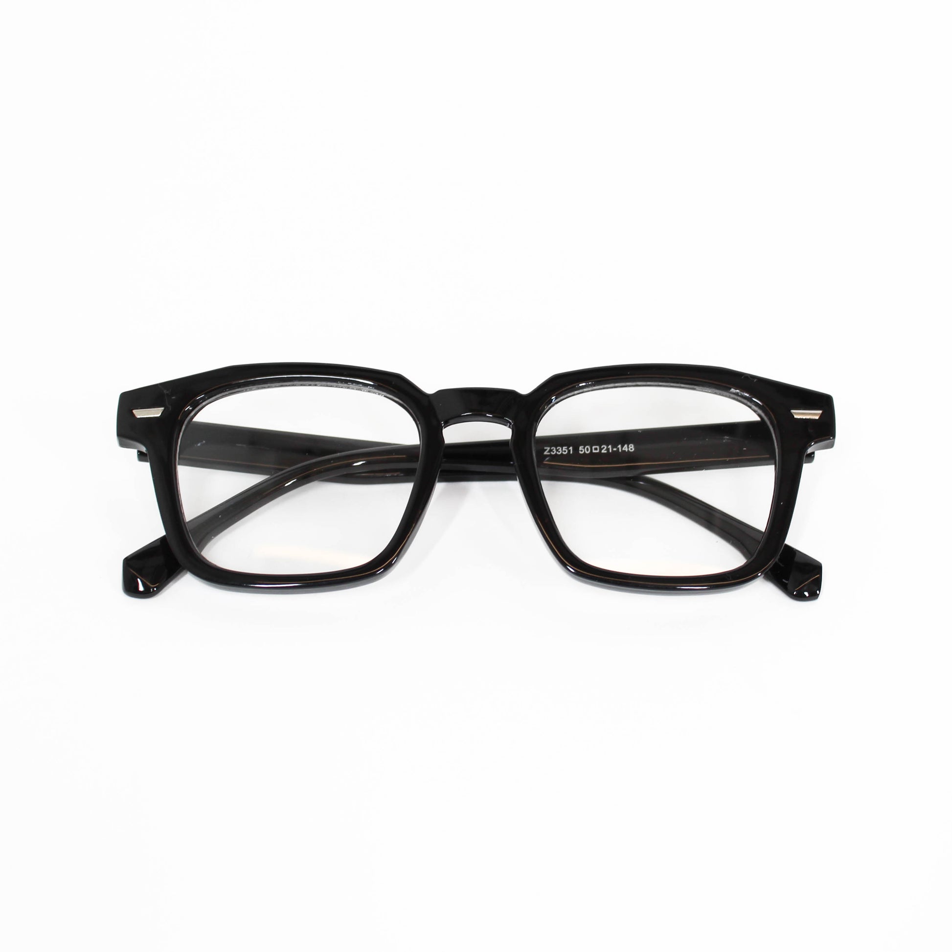 black square blue light glasses