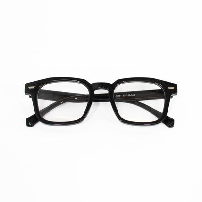black square blue light glasses