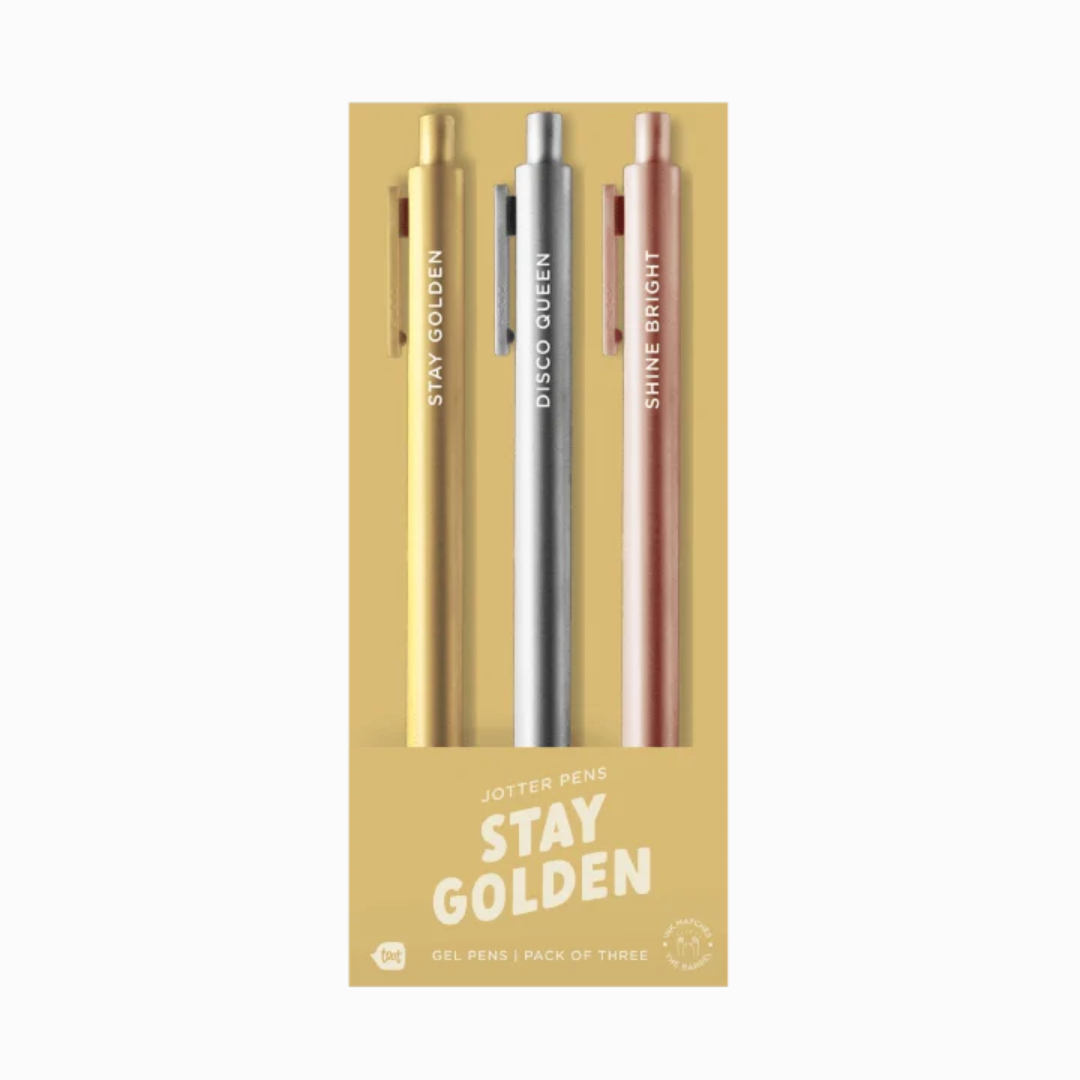 stay golden jotter pens