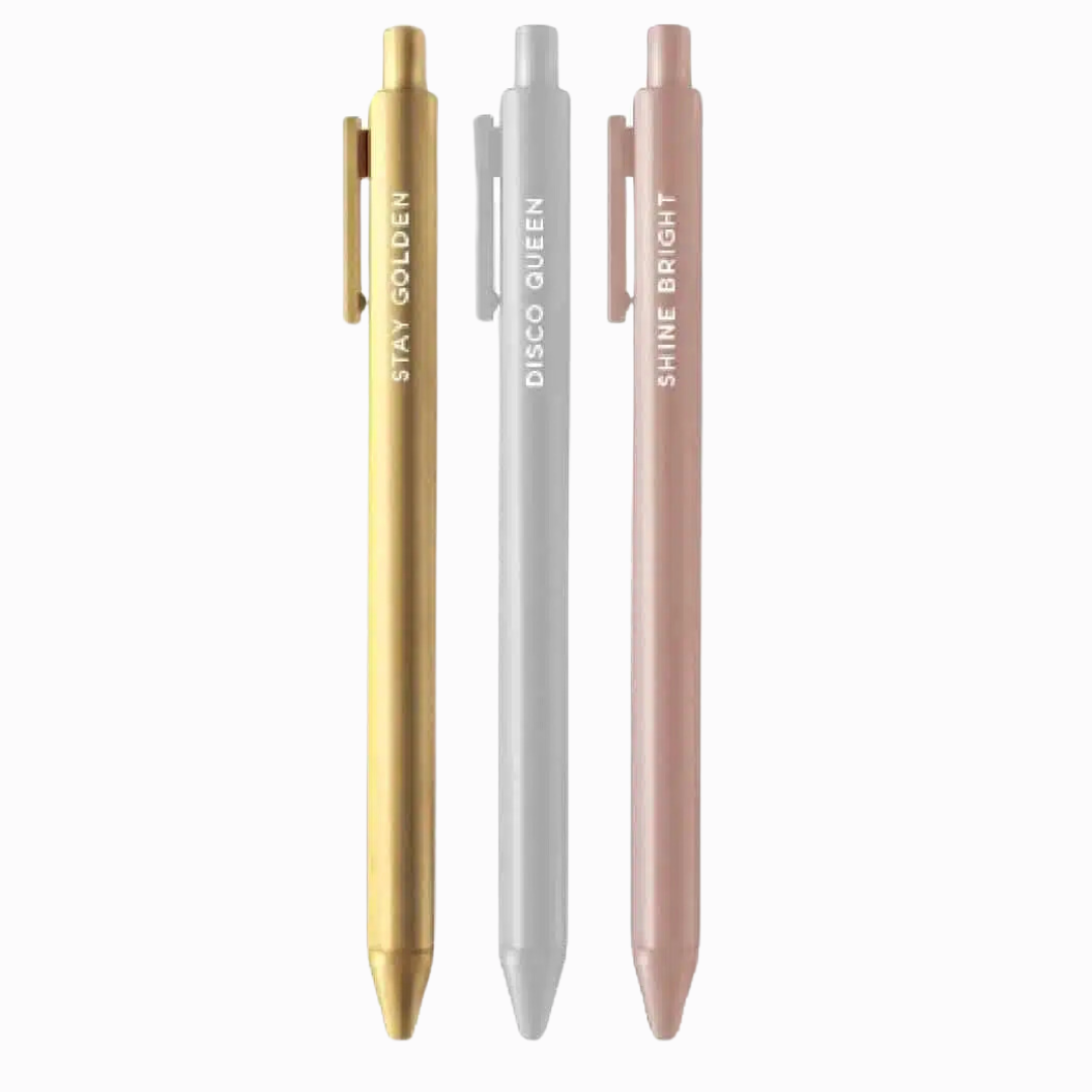 stay golden jotter pens