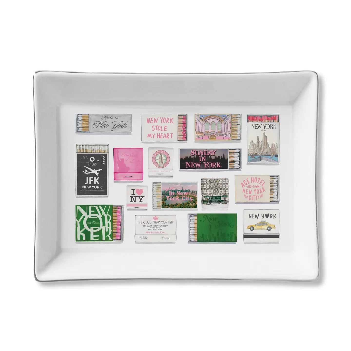 Matches Ceramic Trays