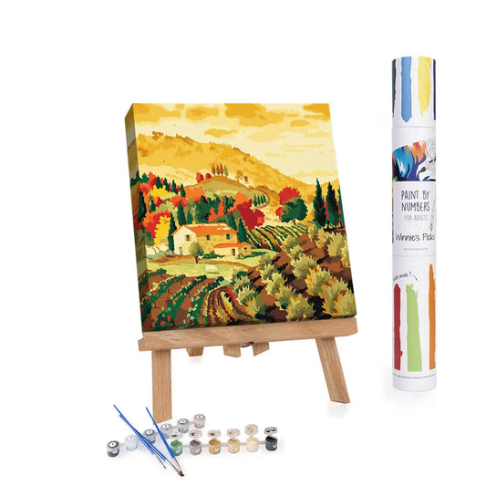 tuscany paint by number