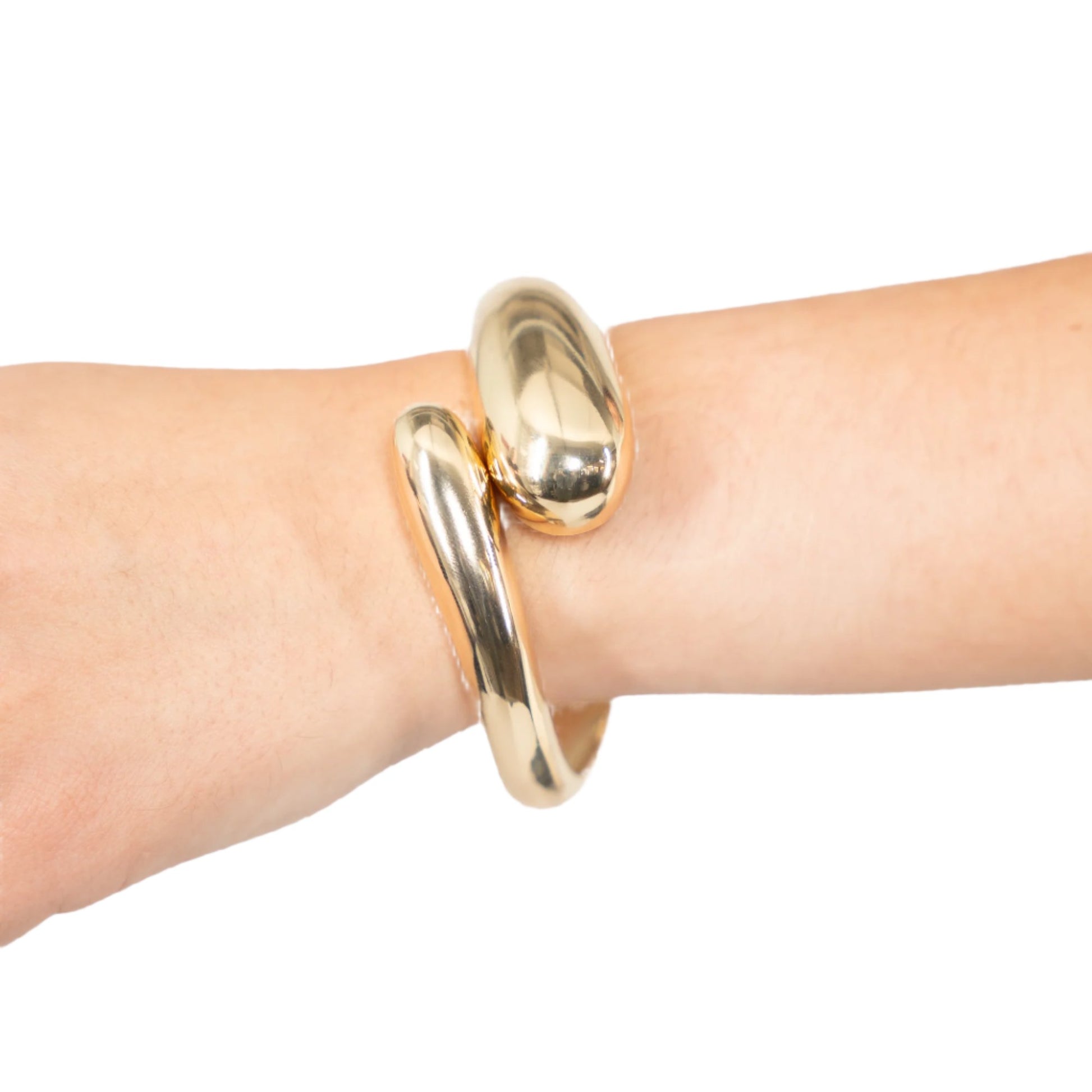 wrap hinge bangle bracelet