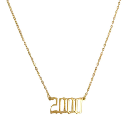 2000 gold necklace