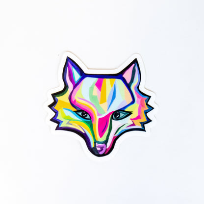 Rainbow Red Fox
