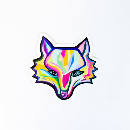 Rainbow Red Fox