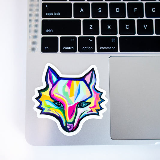 Rainbow Red Fox