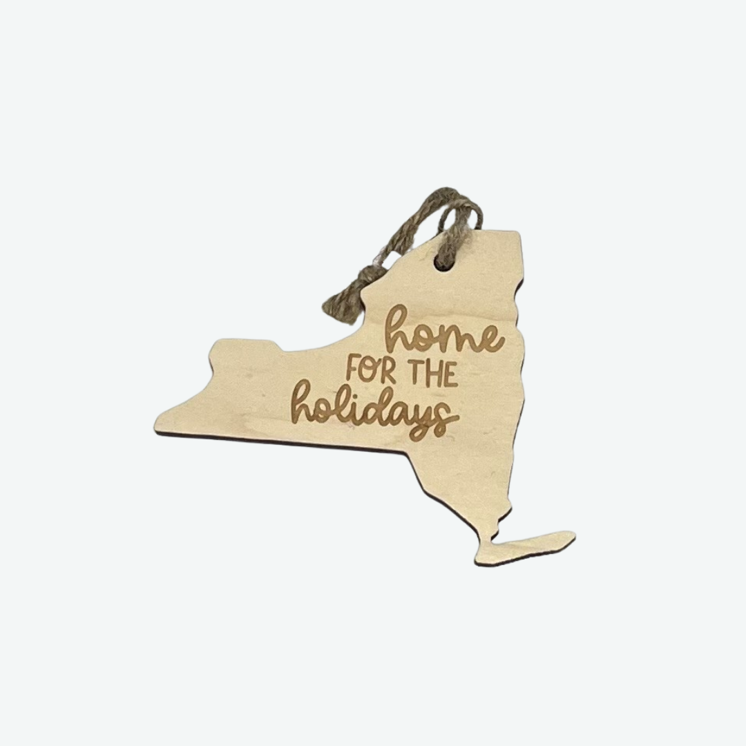 ornament, wood, new york